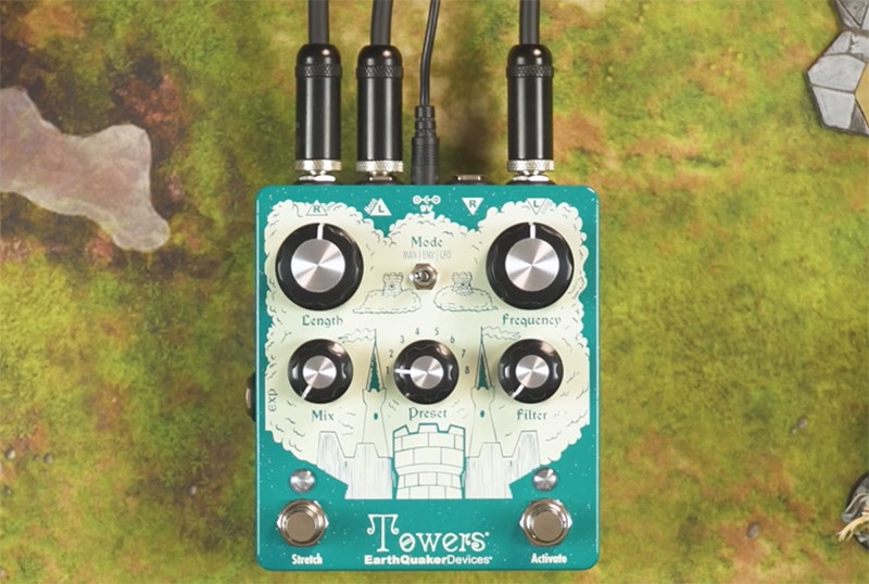 EarthQuaker Devices Towers Soundscape Generator Stretch Space and Time
