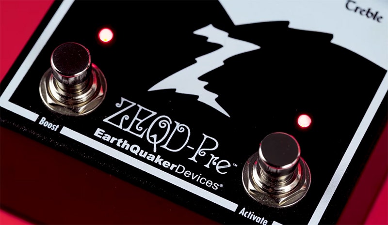EarthQuaker Devices ZEQD-Pre tube preamp Studio Quality, Stage Ready