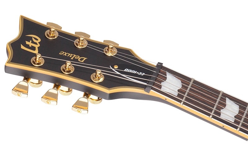 ESP LTD Deluxe EC1000VB Aesthetic and Functional Design