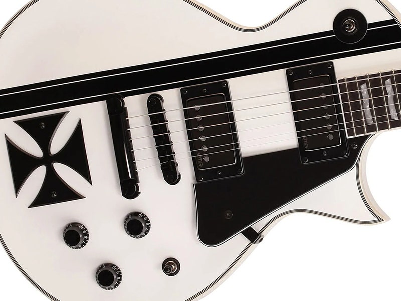 ESP LTD James Hetfield Iron Cross This Axe Means Business