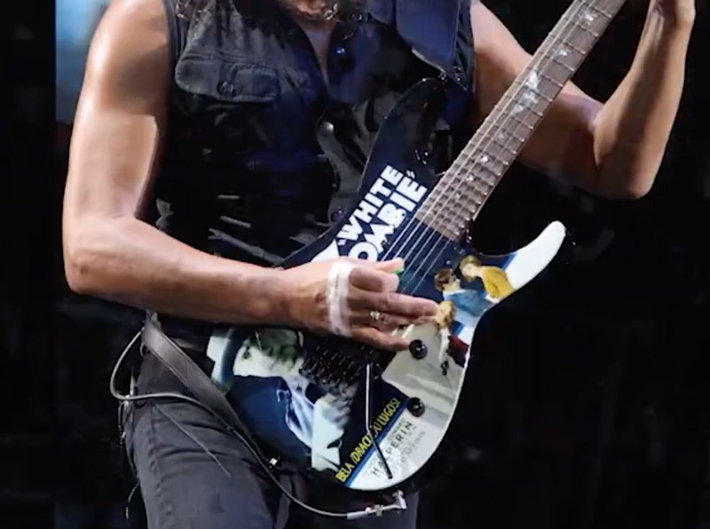 ESP LTD Kirk Hammett KH-WZ White Zombie Unleash the Monster Within