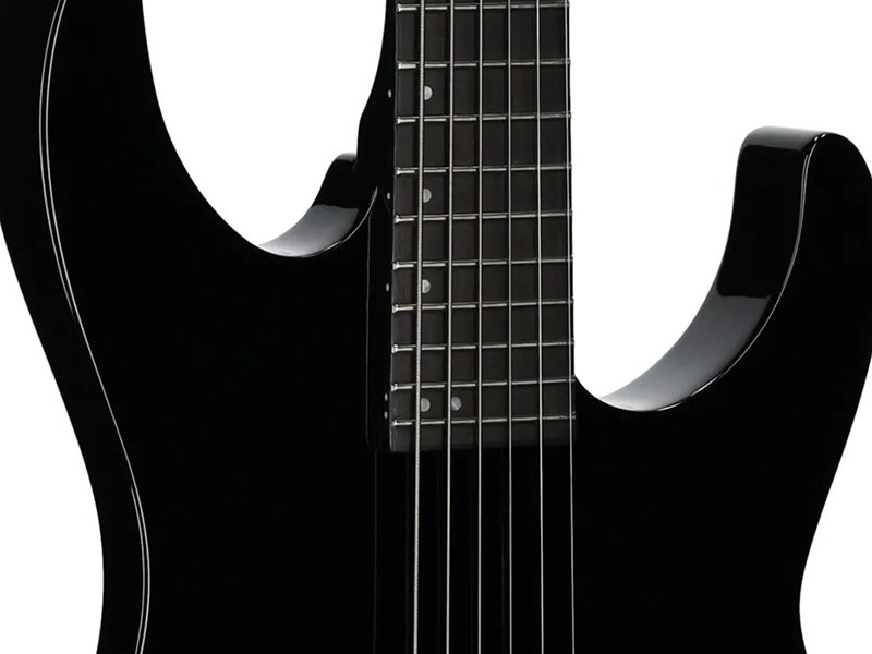 ESP LTD M-201 Baritone HT A Neck and Fretboard That Rewards Long Sessions