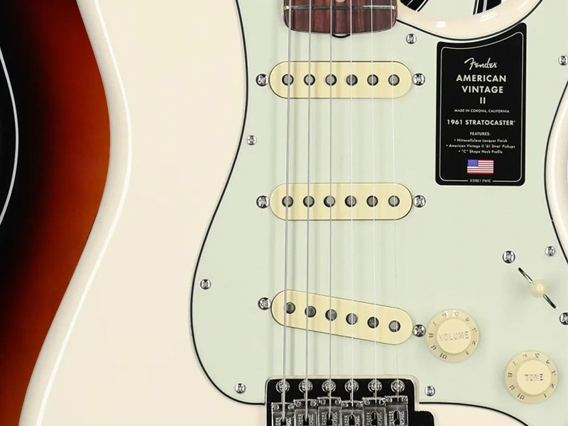 Fender American Vintage II 1961 Stratocaster Hardware Built for the Stage