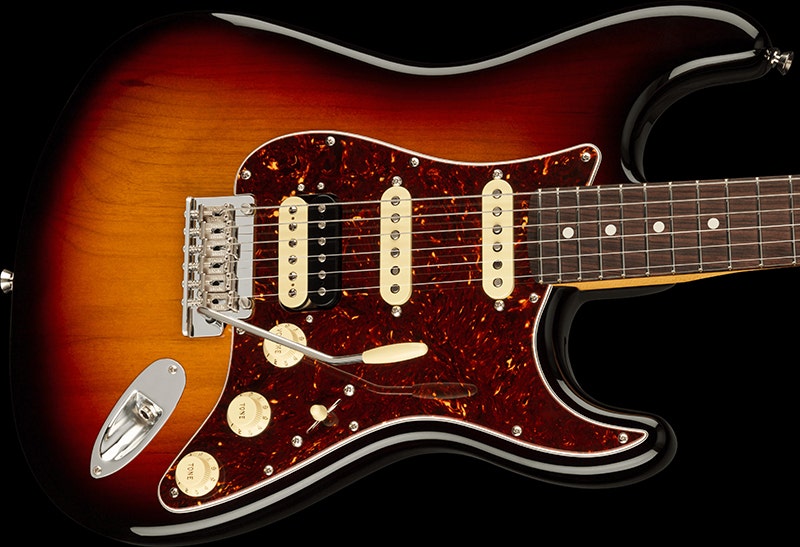Fender American Professional II Stratocaster HSS Tough Hardware for Touring Musicians