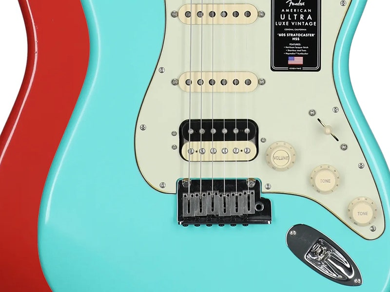 Fender American Ultra Luxe Vintage '60s Stratocaster HSS Hardware Built to Stay in Tune