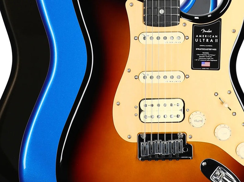 Fender American Ultra II Stratocaster HSS Premium Hardware and Stage-Ready Details