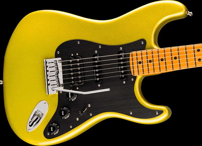 Fender American Ultra II Strat HSS Maple Neck Guitar with Case Fender American Ultra II Strat HSS Maple Neck Guitar with Case