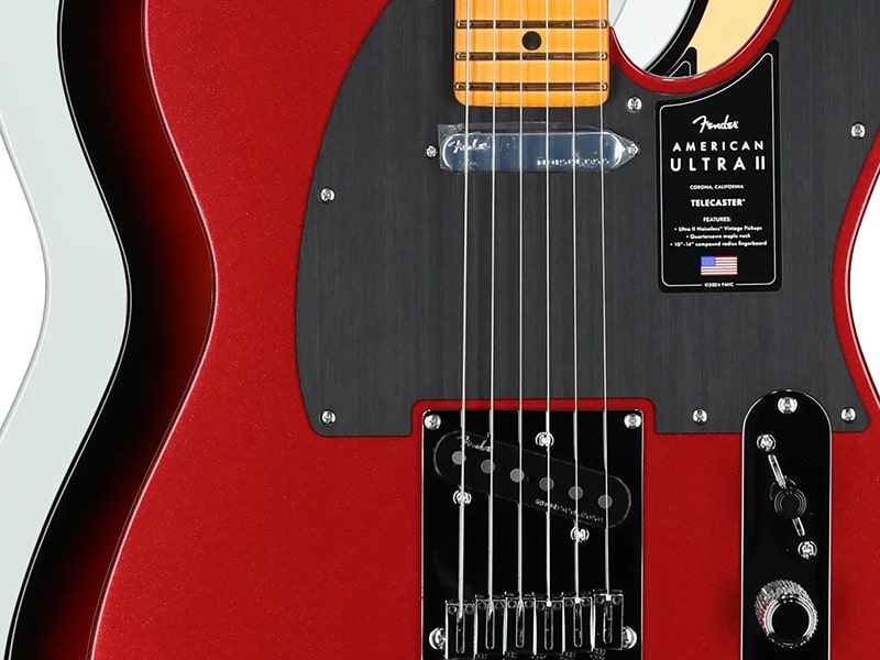 Fender American Ultra II Tele Maple Neck Guitar with Case