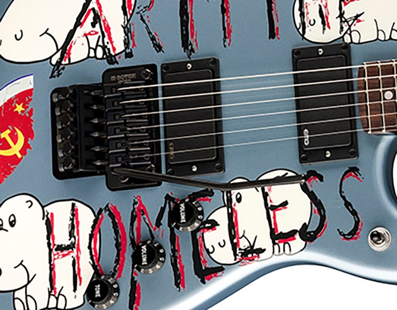 Fender Tom Morello Arm The Homeless Signature Guitar with Case