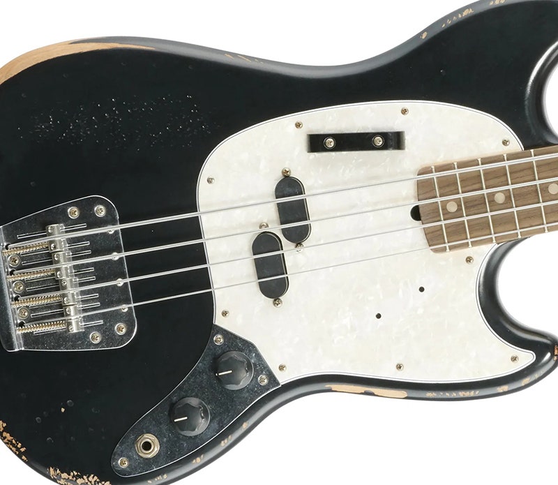 Fender JMJ Road Worn Mustang Bass with Gig Bag | American Musical