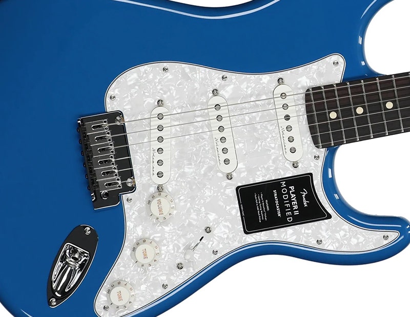 Fender Player II Modified Stratocaster Fast, Fluid and Fiercely Comfortable