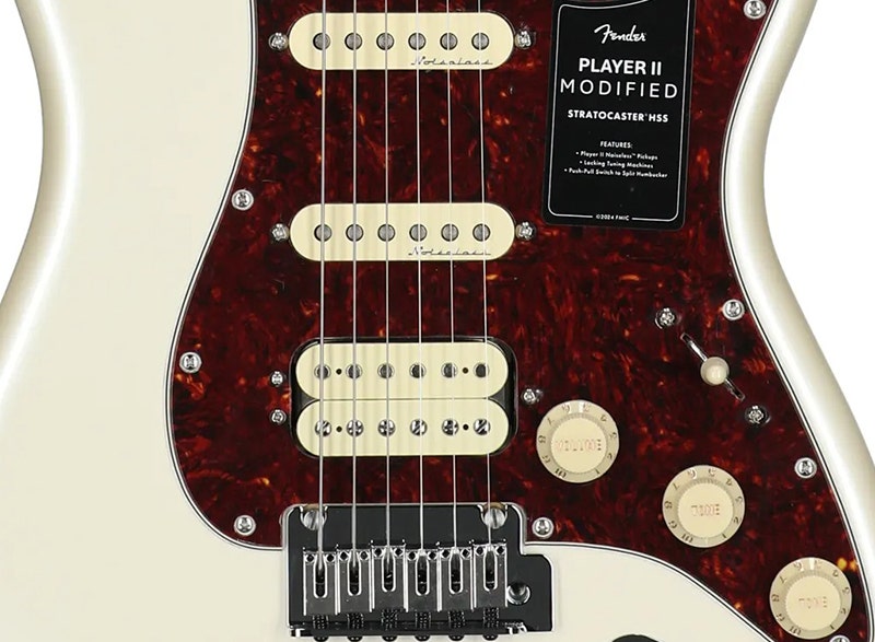 Fender Player II Modified Stratocaster HSS All the Sparkle, None of the Hum