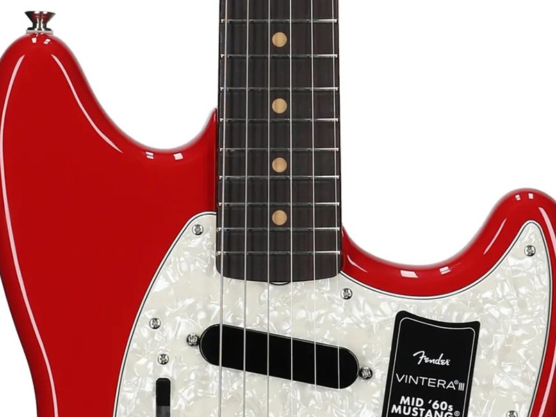 Fender Vintera III Mid '60s Mustang A Neck That Feels Like It Was Made for You