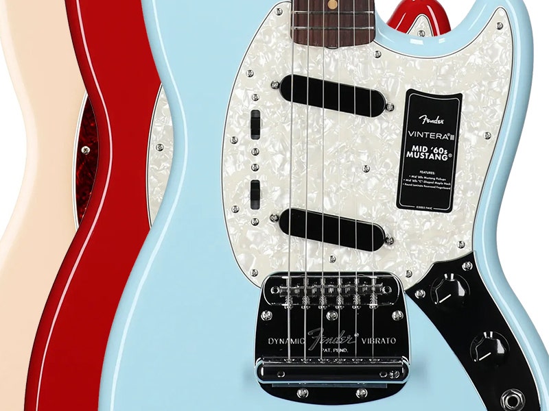 Fender Vintera III Mid '60s Mustang Vintage Style, Head to Toe