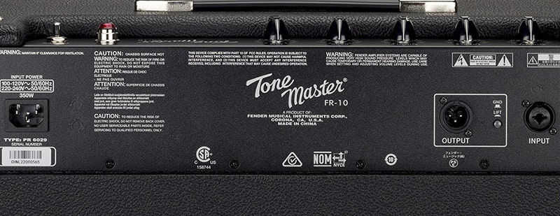 Fender Tone Master FR-10 The Lowdown