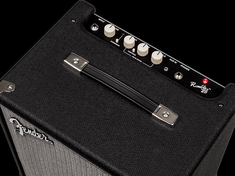 Fender Rumble 25 V3 25 Watt 1x8 Bass Guitar Combo Amplifier