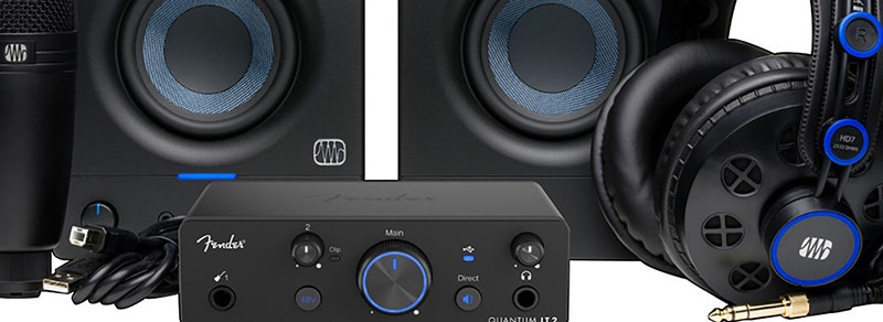 Fender Quantum Complete USB Recording Bundle The Final Mix