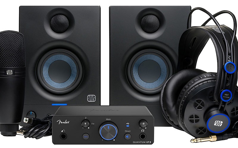 Fender Quantum Complete USB Recording Bundle The Heart of Your Setup