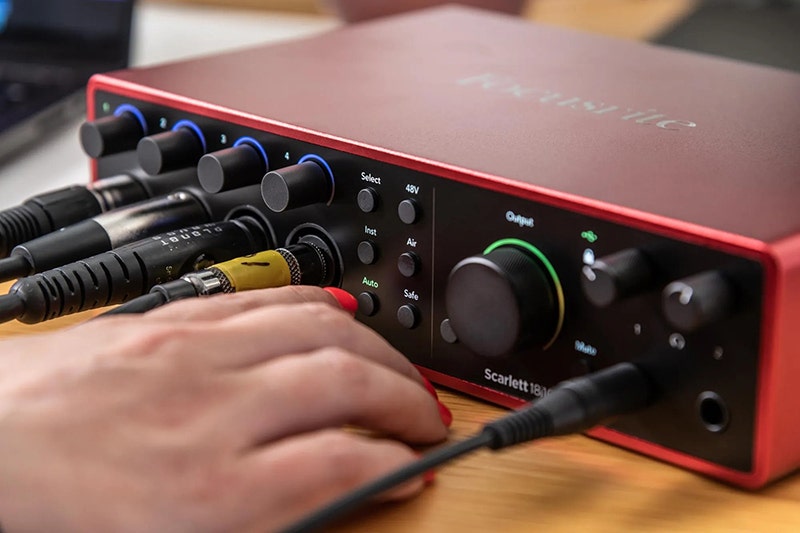 Focusrite Scarlett 18i16 Gen 4 Connect All Your Hardware
