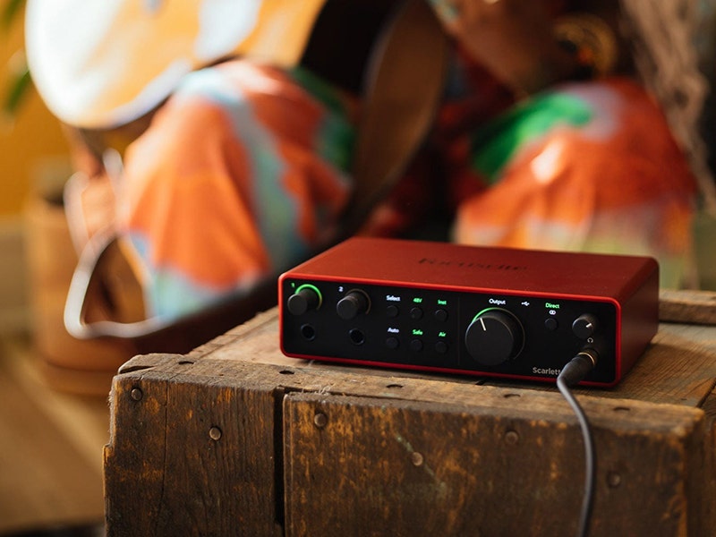 Focusrite Scarlett Solo Gen 4 Find Your Signature Sound