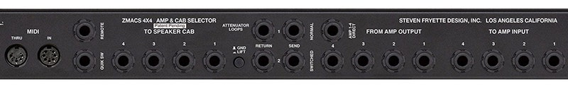 Fryette ZMACS A New Standard for Amp Switching