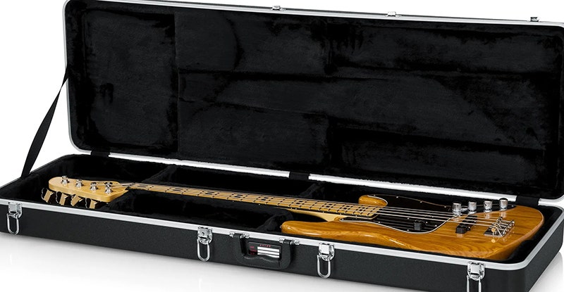 Gator GCBASS Deluxe Bass Guitar Case Hardshell Protection That Means It