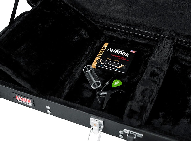 Gator GWE-ELEC Wood Case A Cushy Pad for Your Prized Axe