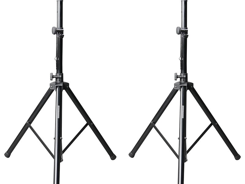Gator Rok-It Aluminum Tripod Speaker Stand Height You Can Actually Dial in