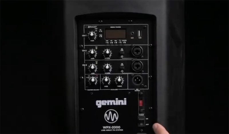 Gemini WPX-2000 Your Trusty Sidekick for Any Gig