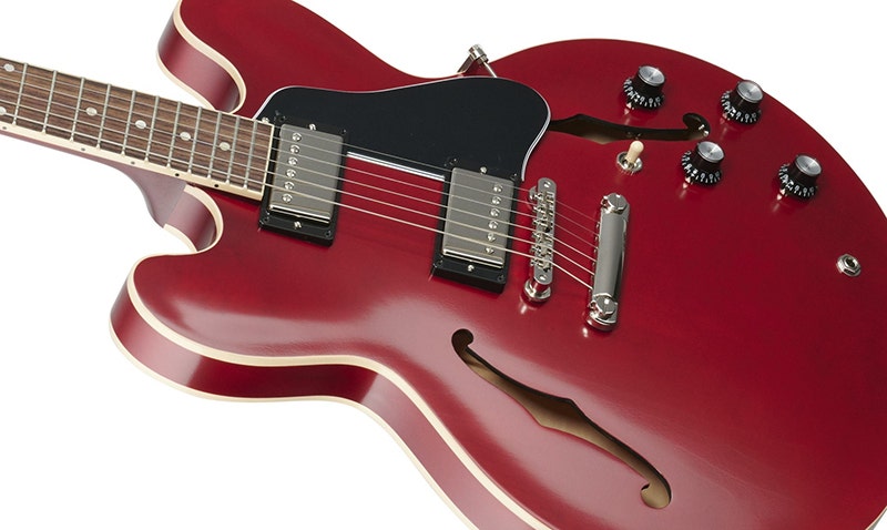 Gibson ES-335 Dot Hardware That Means Business