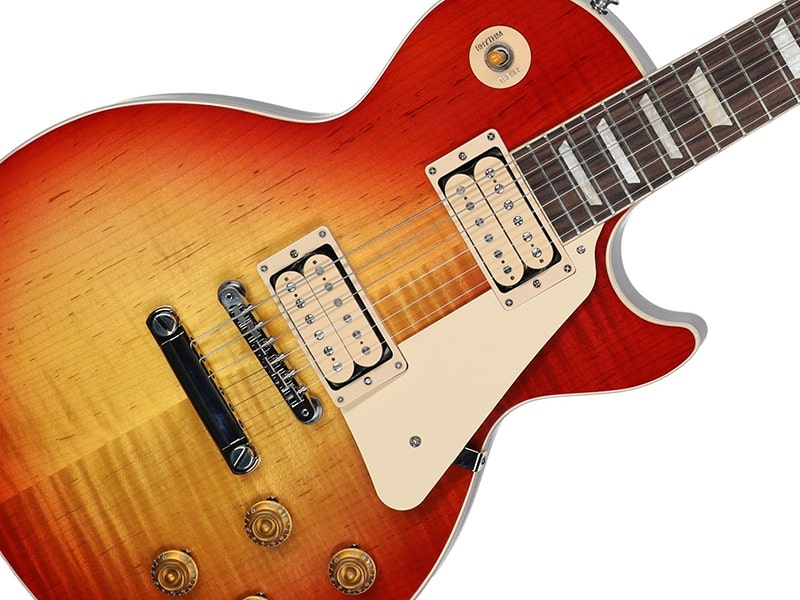 Why This Les Paul Rocks Looking for a guitar that’s both a collector’s item and a tonal powerhouse? The Double Trouble is a tribute to the golden age of electric guitars, designed for today’s players. From its subtly aged finish to the raw power of its pi