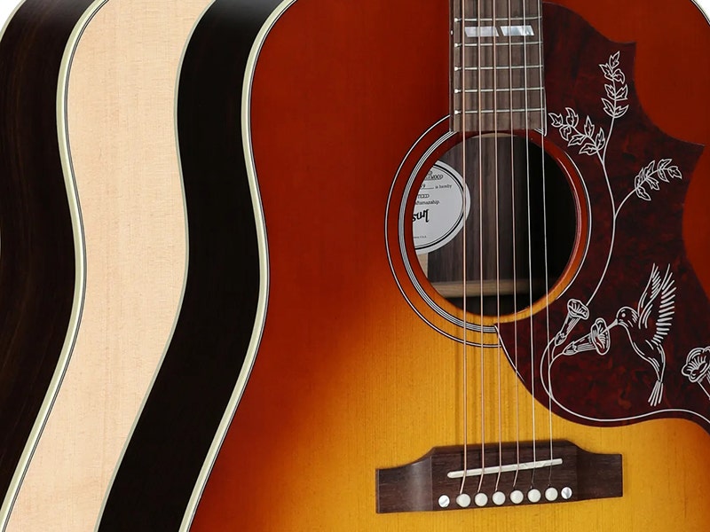 Gibson Hummingbird Studio Ready for the Stage, Savvy in the Studio
