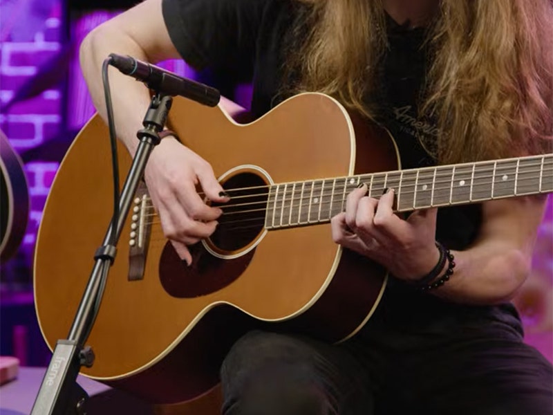 Gibson J-185 A Neck That Begs to Be Played