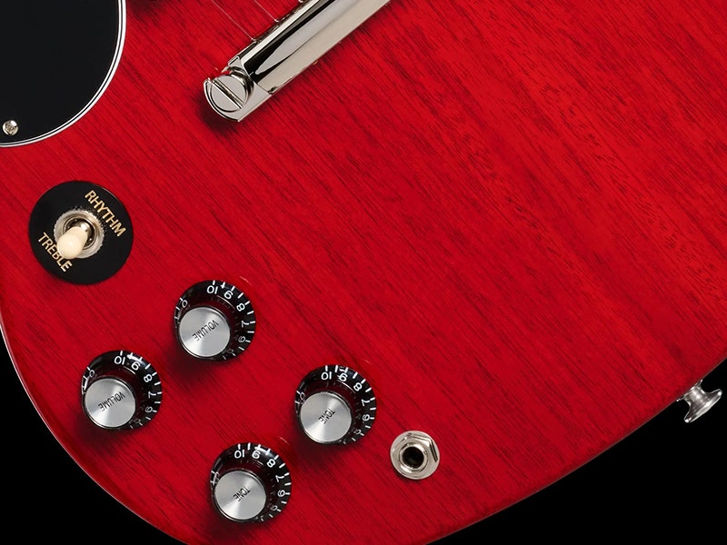 Gibson SG Standard '61 Left-Handed Hardware That Won’t Let You Down