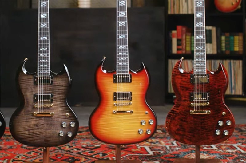 Gibson SG Supreme A Tru Visual Masterpiece