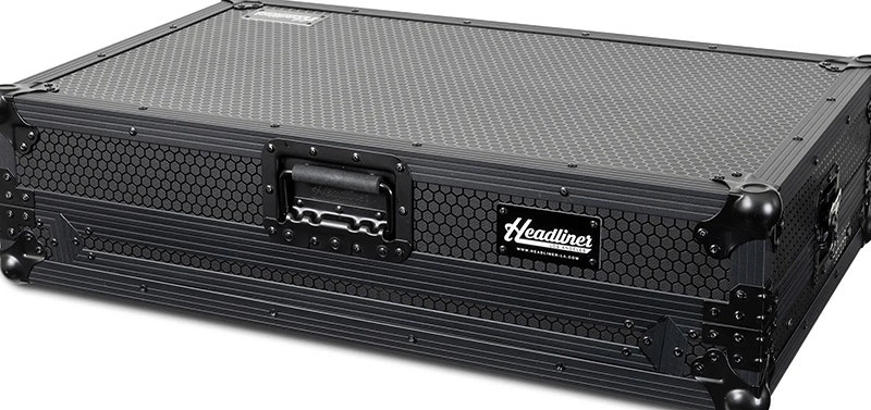 Headliner Pitch Black Flight Case Total Protection, Total Confidence