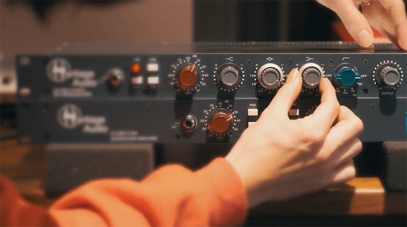 Heritage Audio HA-73EQ Sculpting the Sound