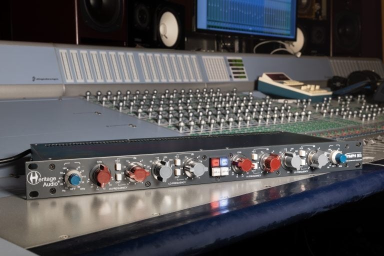 Heritage Audio Symph EQ High and Low Pass Filters