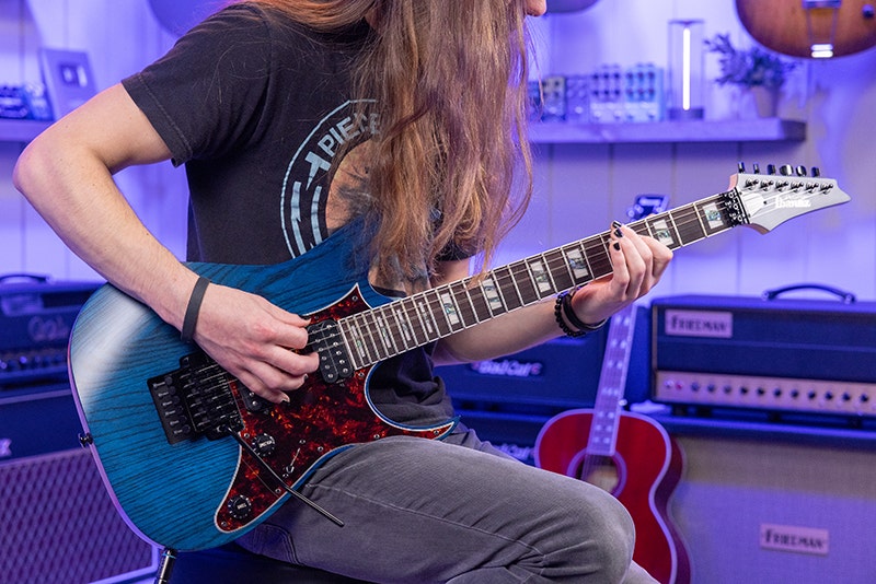 Ibanez Prestige RG653DX Built for Breakneck Speed