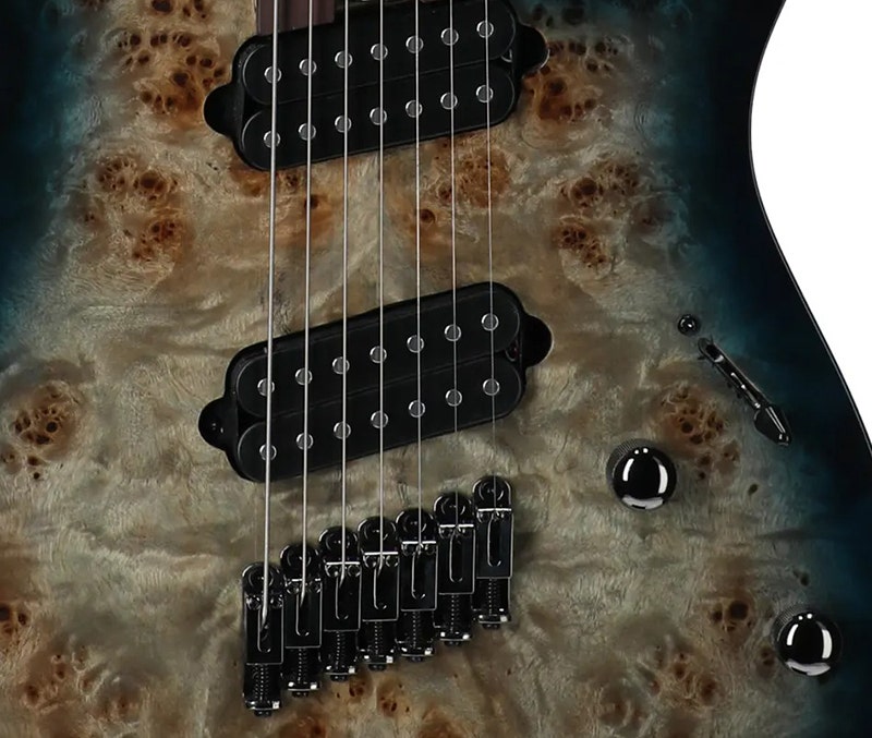 Ibanez RGMS7PB multi-scale 7-string guitar Sonic Brutality Meets Clarity