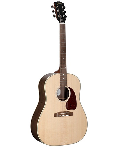 Gibson J-45 natural finish acoustic guitar full view