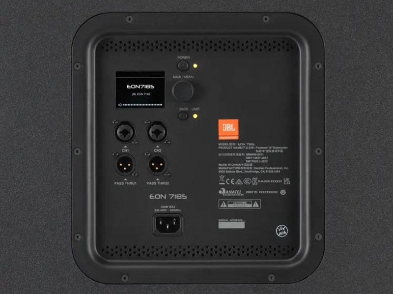 JBL EON718S The Foundation of Your Sound