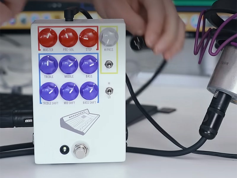 JHS Colour Box V2 Preamp Pedal The Studio Console Experience