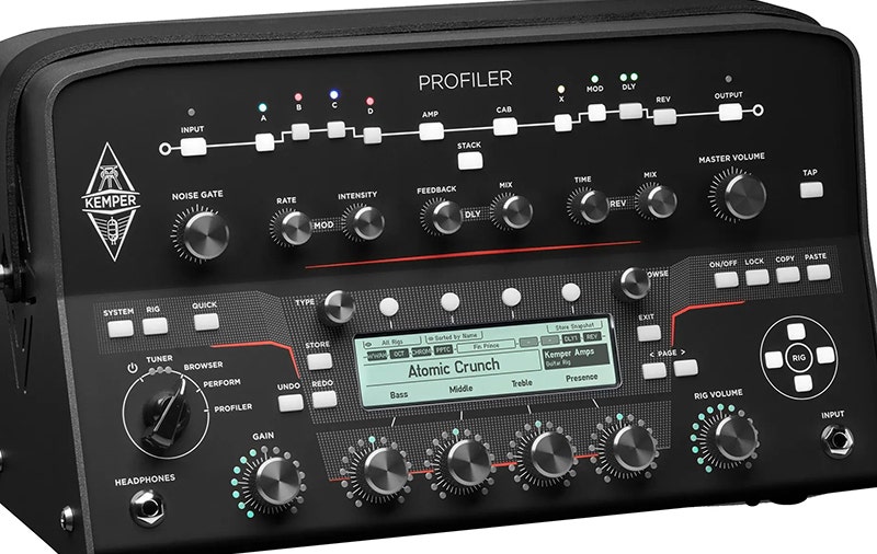 Kemper Profiler PowerHead MK2 Connectivity That Makes Your Rack Unit Jealous