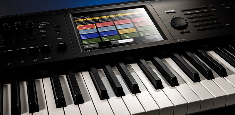 Korg Kronos 3 Command Central at Your Fingertips