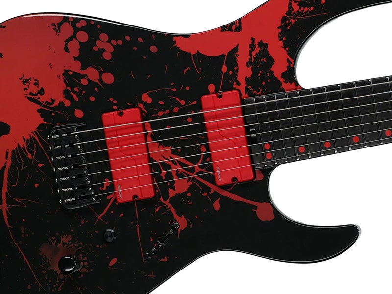 Legator N7SL Ninja 7 String Slaughter Guitar with Gig Bag