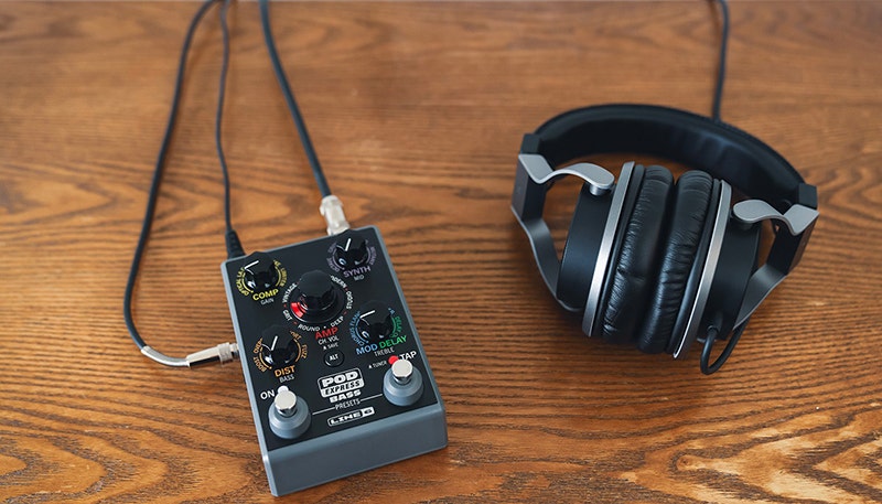 Line 6 POD Express Bass Pedal Plug In, Play Out