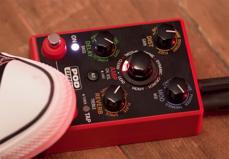 Line 6 POD Express Guitar HX-Quality Tones in Your Pocket