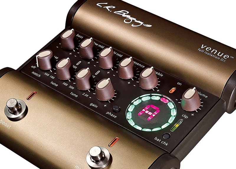 LR Baggs Venue DI Stage-Ready Features