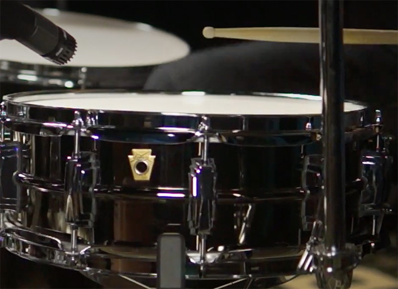 Ludwig Black Beauty Brass Snare Drum Hardware Built to Stand Anything